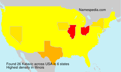 Surname Katavic in USA Surname Katavic in USA