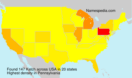 Surname Katch in USA Surname Katch in USA