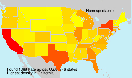 Surname Kate in USA Surname Kate in USA