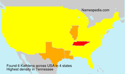 Surname Kathlena in USA Surname Kathlena in USA