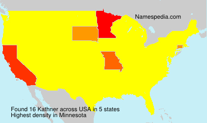 Surname Kathner in USA Surname Kathner in USA