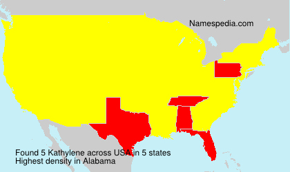 Surname Kathylene in USA Surname Kathylene in USA