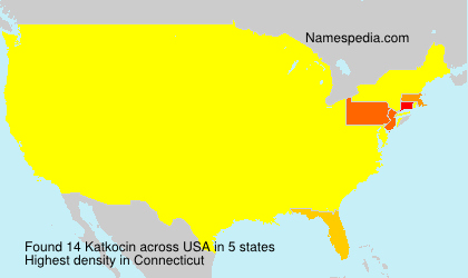Surname Katkocin in USA Surname Katkocin in USA