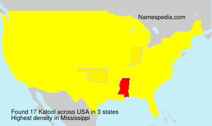 Surname Katool in USA Surname Katool in USA