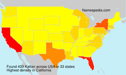 Surname Kattan in USA Surname Kattan in USA
