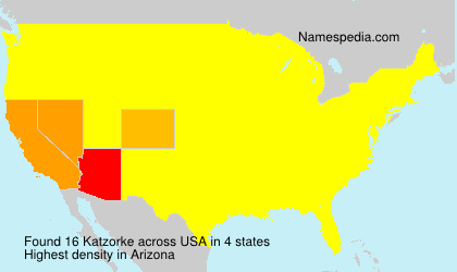 Surname Katzorke in USA Surname Katzorke in USA