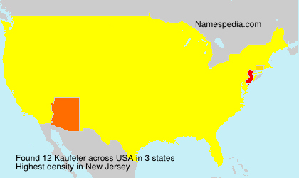Surname Kaufeler in USA Surname Kaufeler in USA