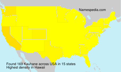Surname Kauhane in USA Surname Kauhane in USA