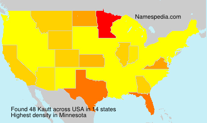 Surname Kautt in USA Surname Kautt in USA