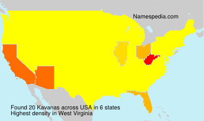 Surname Kavanas in USA Surname Kavanas in USA