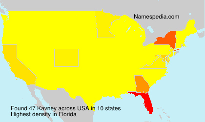Surname Kavney in USA Surname Kavney in USA