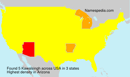 Surname Kawalsingh in USA Surname Kawalsingh in USA