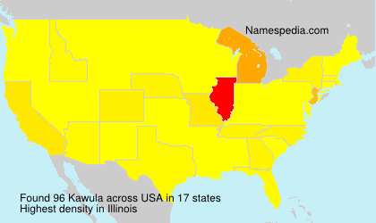 Surname Kawula in USA Surname Kawula in USA