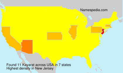Surname Kayarat in USA Surname Kayarat in USA