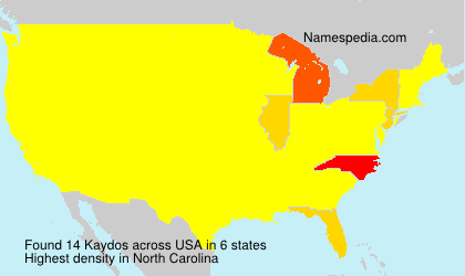 Surname Kaydos in USA Surname Kaydos in USA