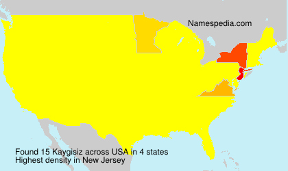 Surname Kaygisiz in USA Surname Kaygisiz in USA