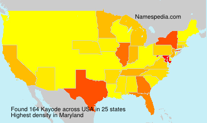 Surname Kayode in USA Surname Kayode in USA
