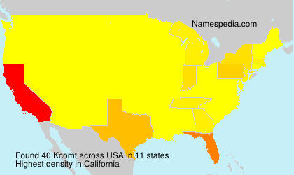 Surname Kcomt in USA Surname Kcomt in USA