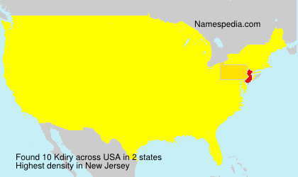 Surname Kdiry in USA Surname Kdiry in USA