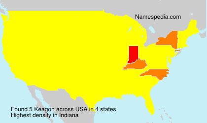 Surname Keagon in USA Surname Keagon in USA
