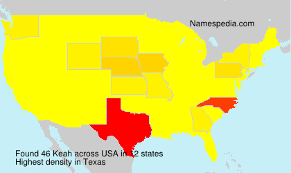 Surname Keah in USA Surname Keah in USA