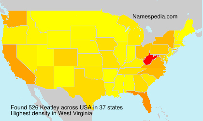 Surname Keatley in USA Surname Keatley in USA