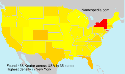 Surname Keator in USA Surname Keator in USA