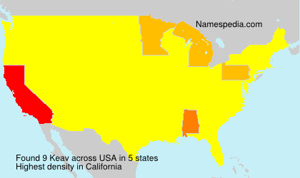 Surname Keav in USA Surname Keav in USA