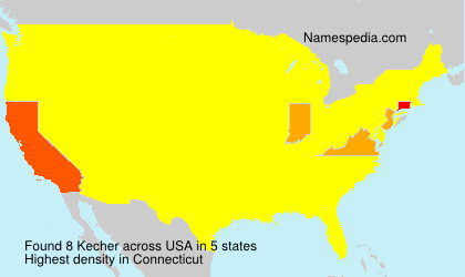 Surname Kecher in USA Surname Kecher in USA