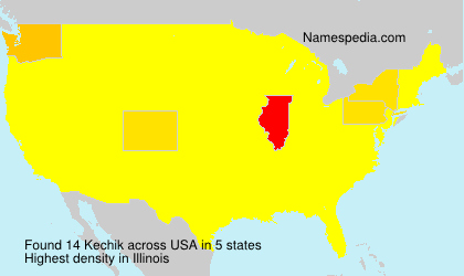 Surname Kechik in USA