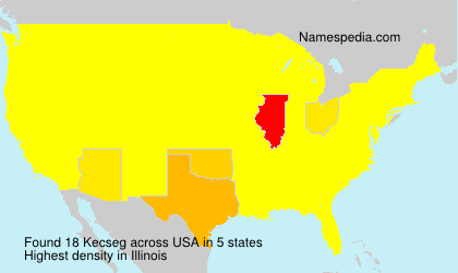 Surname Kecseg in USA Surname Kecseg in USA