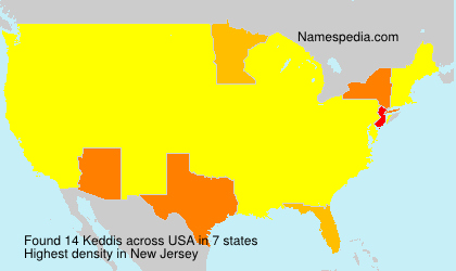 Surname Keddis in USA Surname Keddis in USA