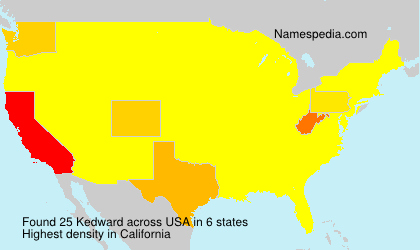 Surname Kedward in USA Surname Kedward in USA