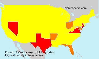 Surname Keed in USA Surname Keed in USA