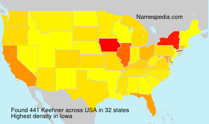 Surname Keehner in USA Surname Keehner in USA