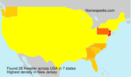 Surname Keepfer in USA Surname Keepfer in USA