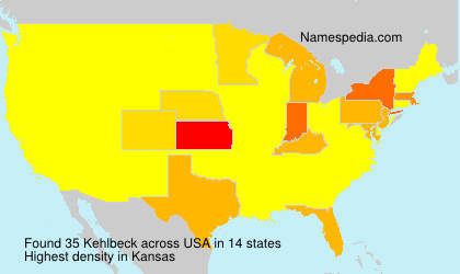Surname Kehlbeck in USA Surname Kehlbeck in USA