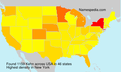 Surname Kehn in USA Surname Kehn in USA