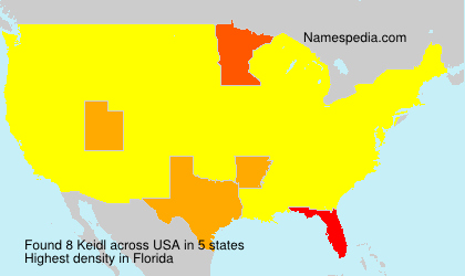 Surname Keidl in USA Surname Keidl in USA