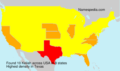 Surname Keilah in USA Surname Keilah in USA