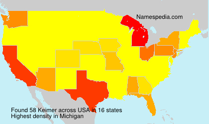 Surname Keimer in USA Surname Keimer in USA