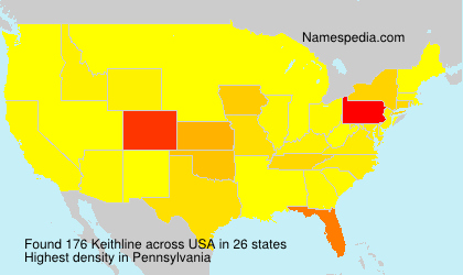 Surname Keithline in USA Surname Keithline in USA