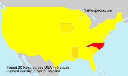 Surname Keku in USA Surname Keku in USA