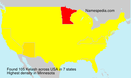 Surname Kelash in USA Surname Kelash in USA