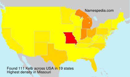 Surname Kelb in USA Surname Kelb in USA
