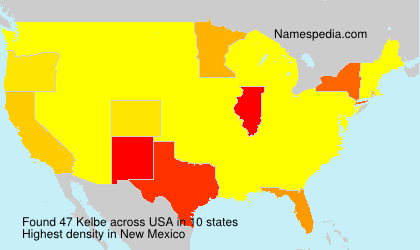 Surname Kelbe in USA Surname Kelbe in USA