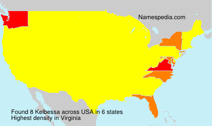 Surname Kelbessa in USA Surname Kelbessa in USA