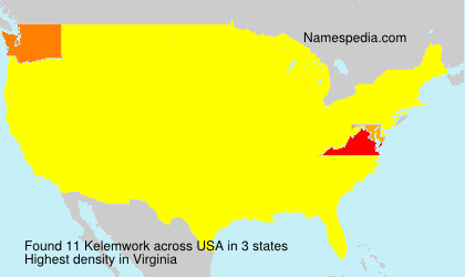 Surname Kelemwork in USA Surname Kelemwork in USA