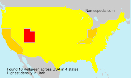 Surname Kellgreen in USA Surname Kellgreen in USA