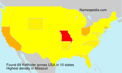 Surname Kellhofer in USA Surname Kellhofer in USA